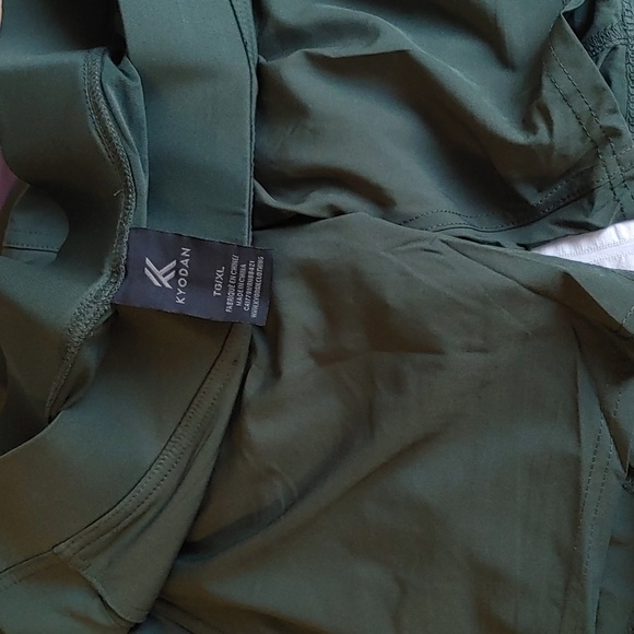 NWT Men's Kyodan Active Forest Green Athletic Shorts Size Large - Picture 6 of 13